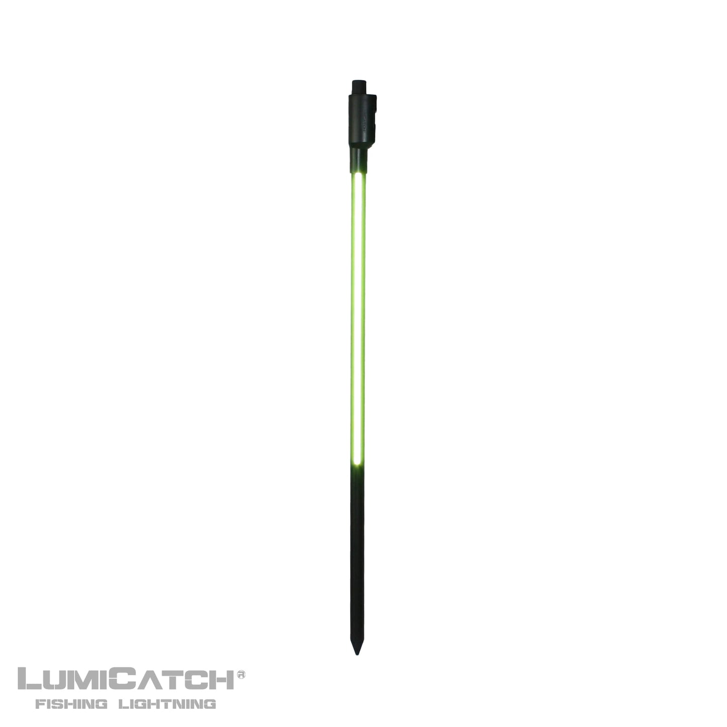 LumiCatch BuzzOff mosquito-repelling outdoor light with green LED mode, ideal for night fishing and enhancing visibility.